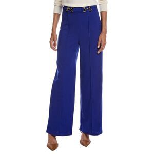 Luxe Always Womens  Horsebit Pant, Blue